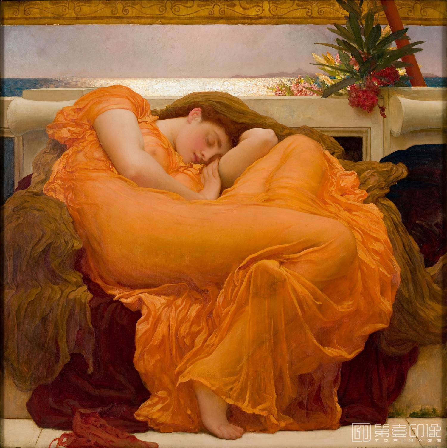 油画-佛雷德里克.莱顿 Frederic Leighton作品集-03
